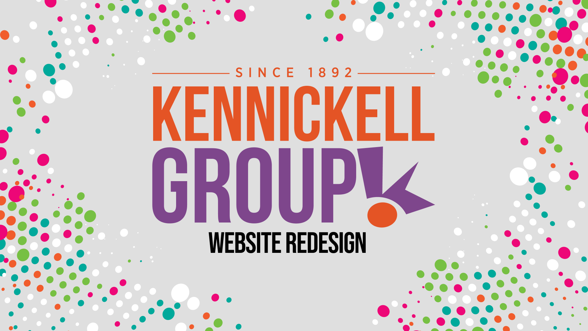 Kennickell Printing website redesign mockup